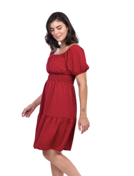 Michelle "2-Way" Dress (Red)