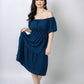 Michelle "2-Way" Dress (Navy Blue)