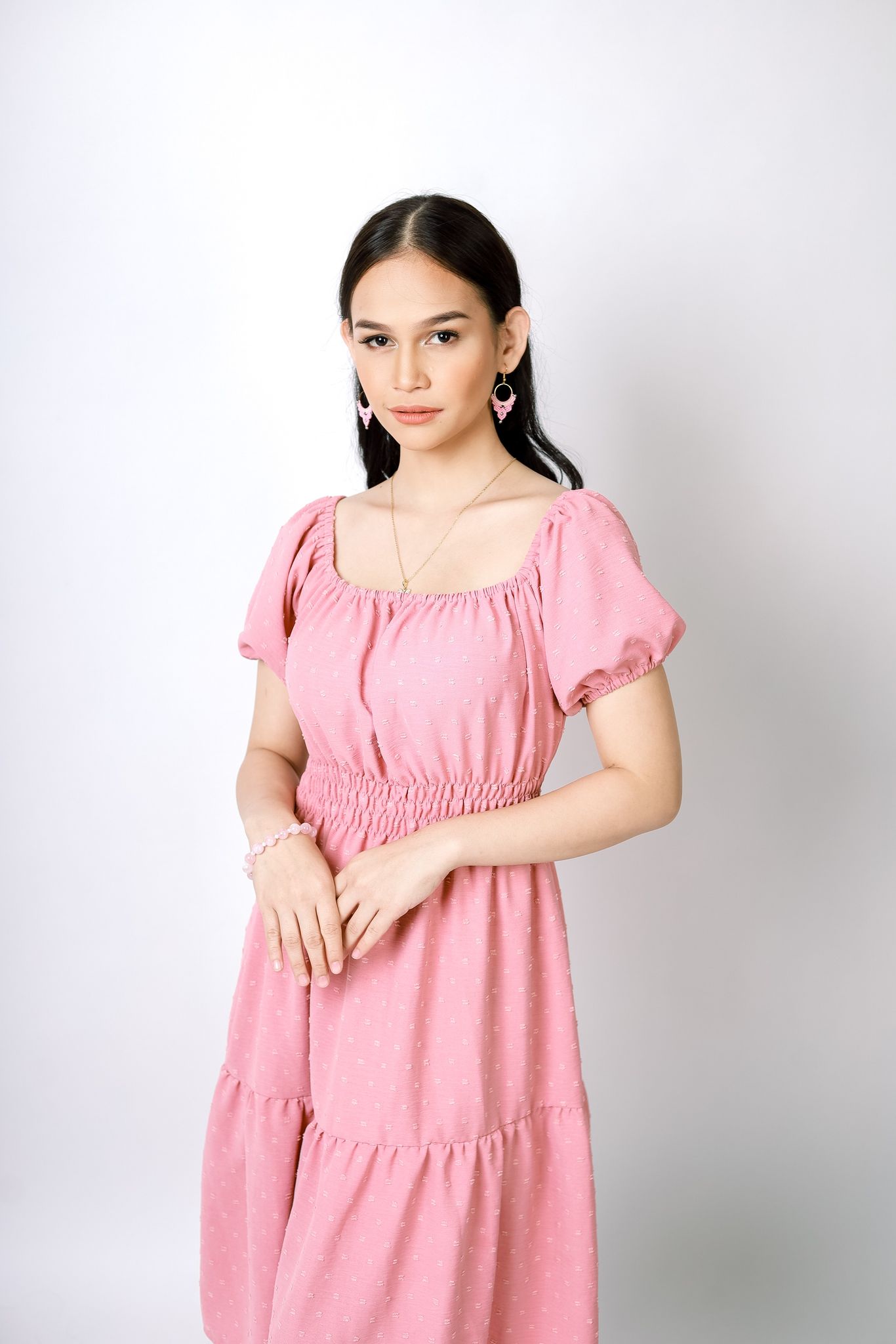 Michelle "2-Way" Dress (Pink)